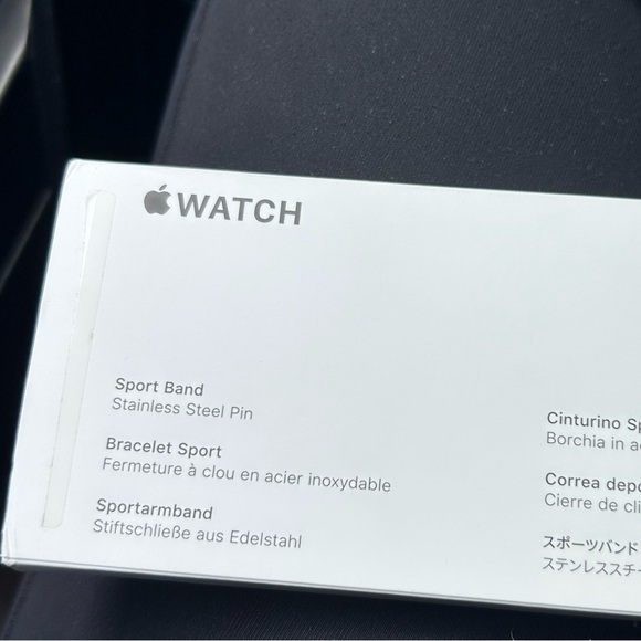 New OPEN box Apple Sport Band for Watch 41mm - Midnight (Authentic apple brand) - Picture 4 of 4
